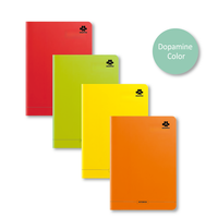 Cahier d'exercices A5/A4 personnalisé avec impression et reliure piquée, pages en papier offset – Logo personnalisé pour usage scolaire/bureau, vente en gros/cadeau