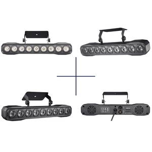 9x4w giáng sinh thanh rửa đèn DMX Luces DJ đèn RGBW 4in1 trong nhà Câu lạc bộ Đảng Disco sân khấu pixel <span class=keywords><strong>LED</strong></span> Tường rửa ánh sáng - Product Image 6