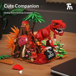 <span class=keywords><strong>Tomu</strong></span> T2016-18 Tyrannosaurus Rex Pterosaurus Brachiosaurus Modèles de puzzle à assembler, figurines décoratives, jouets transfrontaliers pour garçons - Product Image 2