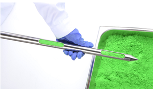 Phòng thí nghiệm bột Sampler hạt Collector ba khu lấy mẫu thiết bị thiết bị kiểm tra hóa học - Product Image 2