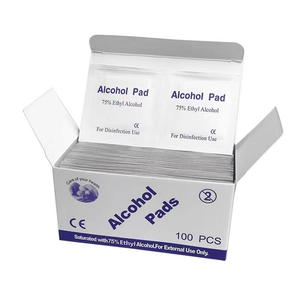 Toallitas Desinfectantes Estériles Premium con <span class=keywords><strong>Alcohol</strong></span> Isopropílico al 70% para el Cuidado de la Piel y Desinfección Animal - Toallitas Desinfectantes No Tejidas de Grado Médico - Product Image 2