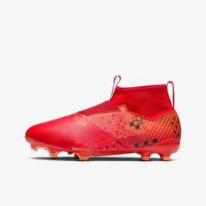 Outdoor Grass High Ankle Football Shoes Slip On Firm Ground Studded Sole Multi Color Training Soccer Cleats - Product Image 3