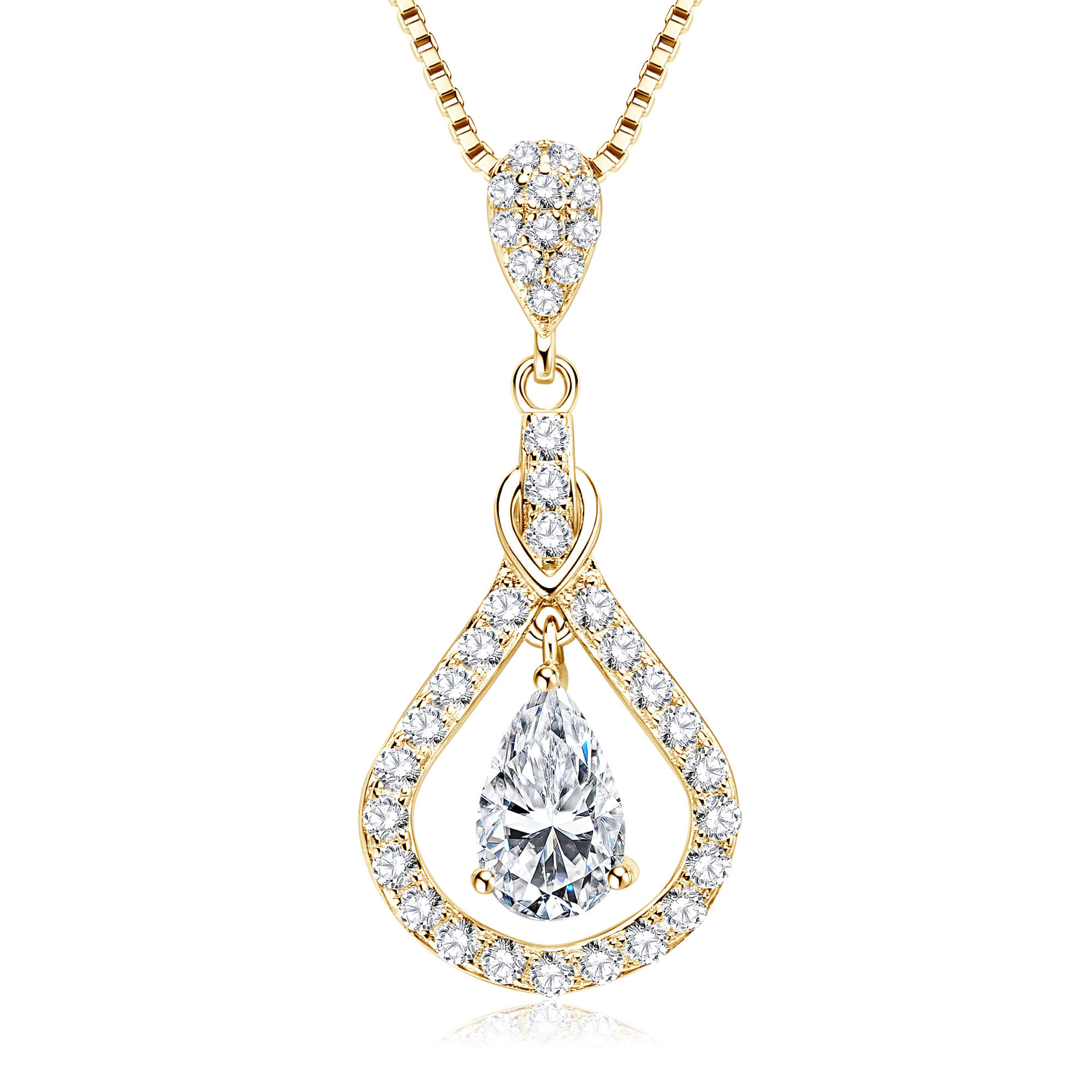 Collier intelligent[KGold]5x8mm