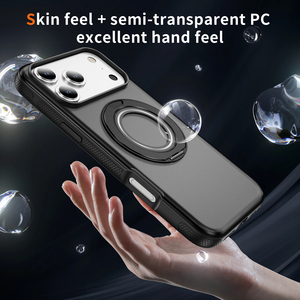 Étui de téléphone magnétique pour PC transparent, antichoc, anti-traces de doigts, design luxueux, protection à 360 degrés, support pour les modèles de téléphone de 17 pouces et plus - Product Image 3