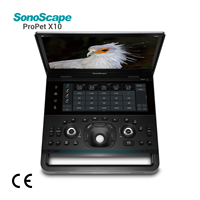 Новая портативная ветеринарная ультразвуковая система SonoScape 4D AI для исследования сердца животных ProPet X10 E10 X11 E11