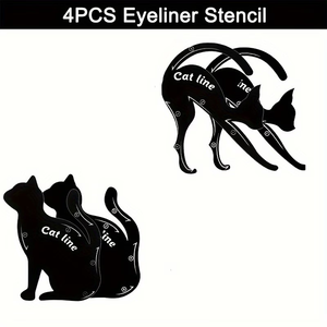 Plantillas para Delineador de Ojos, Aptas para Ojos de Gato y Sombras de Ojos Ahumadas, Herramienta Guía para Dar Forma (10 Efectos Diferentes) - Product Image 6
