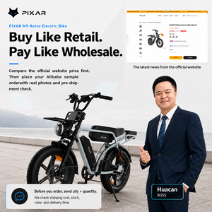 Bicicleta eléctrica utilitaria M9 20 X 4.0 con motor trasero, batería dual, cesta, portaequipajes, diseño de dos asientos, bicicleta versátil. - Product Image 2
