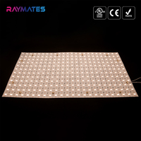 Raymates 576 LED 24V 20W – Feuille lumineuse LED flexible haute efficacité, réglable et découpable, éco-responsable, source de rétroéclairage LED