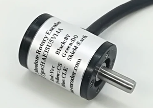 Codificador absoluto del <span class=keywords><strong>Sensor</strong></span> de ángulo de efecto <span class=keywords><strong>Hall</strong></span> de medición de 360 grados HAE18U3.3V10A0.5 10bit 1m cable - Product Image 2