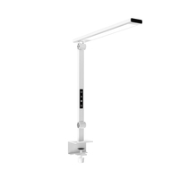 Lampe de table LED professionnelle 18W, CRI 95 Ra élevé, lumière de lecture pour le dessin technique et l'étude des étudiants avec mode minuterie