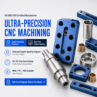 Composants anodisés, pièces usinées CNC en aluminium, pièces en aluminium de haute précision, Sus301, produit personnalisé CNC, usine