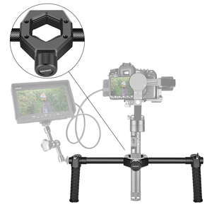Neewer - Empuñadura Doble de Fibra de Carbono con Diámetro Ajustable de 25-45 mm para Zhiyun <span class=keywords><strong>Crane</strong></span> 2/<span class=keywords><strong>Crane</strong></span> <span class=keywords><strong>V2</strong></span>/<span class=keywords><strong>Crane</strong></span> Plus/<span class=keywords><strong>Crane</strong></span>/<span class=keywords><strong>Crane</strong></span> M - Product Image 1