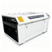 Mesin Pemotong Laser CO2 Kecepatan Tinggi SUKE untuk Plat Logam, Pipa, PLT/DWG/DXF, Pendingin Air, Area 130x90cm, Ketebalan Akrilik 20mm
