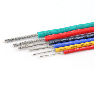 สายซิลิโคน 3135 เบอร์ 10 12 14 16 18 20 22AWG ทองแดงเคลือบดีบุก แบบตีเกลียว สำหรับงานอุตสาหกรรม - Product Image 2