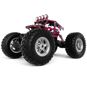 1:14 Remote Control Truck for Kids 4WD Off Road Monster Truck with Metal Shell Dual Motors Waterproof Monster RC Truck