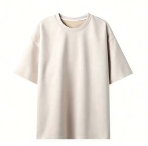 Camiseta de Manga Corta para Hombre, Cuello Redondo, Terciopelo de Alta Calidad, 180 g/m², Corte Regular, 100% Poliéster, Transpirable, Negra, Estilo Vintage Lavado - Product Image 5