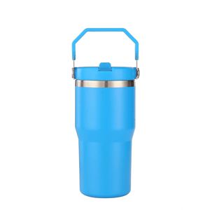 Vaso de Viaje de Acero Inoxidable para Auto con Asa Lateral, Termo Aislado de 30 oz para Oficina, Viajes y Actividades al Aire Libre - Product Image 3