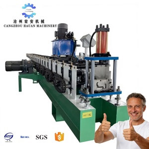 Machine automatique de formage de cadres de portes de villa en acier inoxydable, résistante à la corrosion, contrôlée par PLC, avec moteur et roulement - Product Image 1