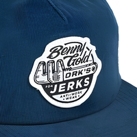 Topi Corduroy 5 Panel Vintage Tanpa Struktur, Bernapas, Tahan Air, Label Tenun Kustom, Snapback, Profil Rendah, Olahraga, Luar Ruangan
