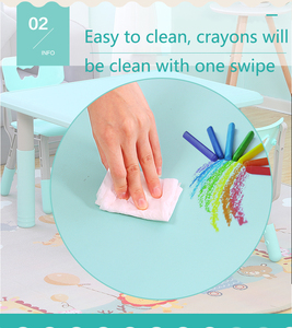 Chất Lượng Cao HDPE Heigh Điều Chỉnh Nghiên Cứu Học Tập Trẻ Em Bàn Ghế Cho Trẻ Em - Product Image 3