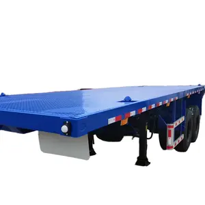 OYJD Top-Grade 16 Foot Flatbed Semi Truck Trailer Airport Utility Commercial Truck Trailers