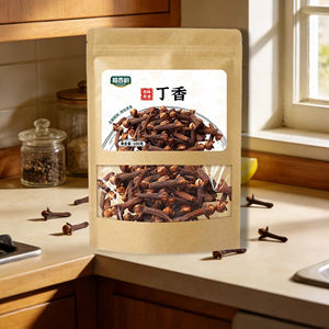 Clous de girofle entiers authentiques 100g en sachet – Épice essentielle pour la pâtisserie, la tarte <span class=keywords><strong>à</strong></span> la citrouille, le cidre de pomme, l'arôme des desserts – Marque privée ODM - Product Image 1