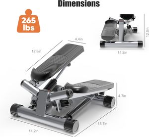 Custom Logo <strong>Stepper</strong> Manufacturer Portable Exercise Twist <strong>Stepper</strong> Machine Mini Stair <strong>Steppers</strong> With Resistance Bands - Product Image 5