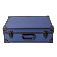 Estuche de Herramientas de Aluminio Personalizado, Estuche de Transporte de Aluminio de Alta Calidad con Compartimentos Extraíbles para Herramientas, Estuche de Aluminio Portátil