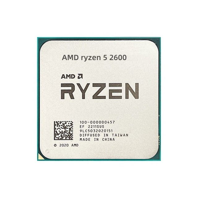 Wholesale AMD Ryzen 5 2600 Processor 3.4 Ghz 65w Desktop Cpu Processor Socket Am4 Tray Cpus