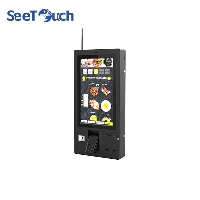 21.5 Inch Touch Screen Interactive Payment Kiosk for Catering Businesses