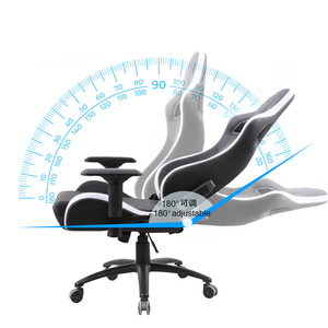 Silla de ordenador de lujo para Gamer, sillón de cuero pu con reposapiés y masaje, escorpión de carreras - Product Image 4