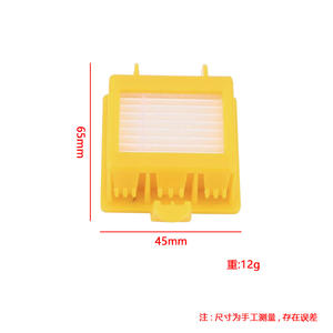 Filtro para Robot aspirador Irobot serie 700, 760, 770, 780, 45mm x 65mm, pieza de plástico reutilizable para uso doméstico - Product Image 1