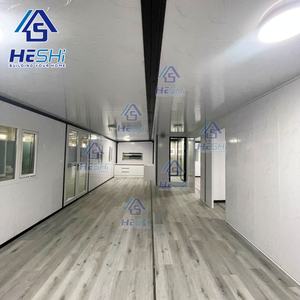 Maison préfabriquée extensible en conteneur de 40 pieds ou 20 pieds, prête <span class=keywords><strong>à</strong></span> être expédiée, avec cuisine intégrée, pour la construction résidentielle et l'<span class=keywords><strong>immobilier</strong></span>. En vente. - Product Image 4