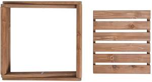 Estante de flores plegable de cuatro pisos, estante de plantas, estante de almacenamiento multifuncional, libros, marco de fotos, estantería, patio, jardín, Terrac - Product Image 5