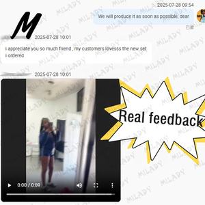 Set Giacca con Zip e Pantaloncini Personalizzati Autunno/Inverno 2025, Completo Due Pezzi in Cotone di Alta Qualità per <span class=keywords><strong>Donna</strong></span> - Product Image 3