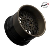 Jantes de voiture de course personnalisables 17-22 pouces 6061-T6 de luxe, forgées en 2-3 pièces, à profil profond et concave, neuves FORGEX