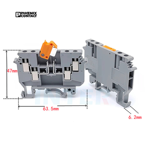 2775210 <span class=keywords><strong>UDK</strong></span> 4-MTK-P/P Bloque de terminales de desconexión de cuchillo Phoenix Contact Bloques de terminales de tornillo - Product Image 2