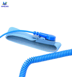 Bracelets de mise à la terre antistatiques en métal élastique réglables pour l'industrie, bracelet de poignet <span class=keywords><strong>ESD</strong></span>, sangle de poignet <span class=keywords><strong>ESD</strong></span>, sangle de poignet antistatique - Product Image 4