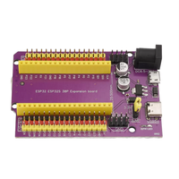 Carte d'extension ESP32 38 broches violette NodeMCU-32S Lua WIFI Port Série ESP32 30P DEVKIT V1 Module d'alimentation Carte de développement IoT