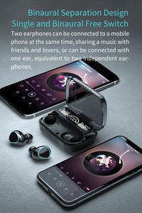Venta caliente M10 T <span class=keywords><strong>W</strong></span> S Auriculares con pantalla LED de control táctil Estéreo Bajo BT 5,3 Auriculares internos inalámbricos Chipset de JL - Product Image 4