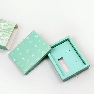 กล่องของขวัญสั่งทำแบบขายส่ง กล่องฝาปิดแบบรีไซเคิล ดีไซน์หรูหรา พร้อมฟิล์มปิดผนึก - Product Image 1