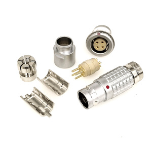 Fgg trứng PHG ECG 0b 1B 2B <span class=keywords><strong>3B</strong></span> Serie kim loại tròn tự khóa cắm 2/3/4 // 5/8/16P 304/305/306/307 đẩy kéo kết nối - Product Image 2