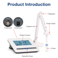 Nouveautés : pH-mètre de laboratoire numérique de table avancé (-2.00 ~ 20.00 pH)