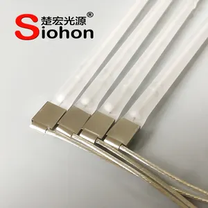 Siohon 235V 500W/600W/1000W अवरक्त हलोजन लैंप के लिए खाद्य वार्मिंग