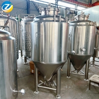 Système de brassage ZJ 300L en acier inoxydable 304 316L, réservoir de fermentation pour la fabrication de bière et la distillation d'alcool