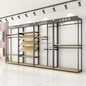 2022 nuovo arrivato espositore per vestiti staccabile Color oro lucido in acciaio inossidabile per negozio di <span class=keywords><strong>abbigliamento</strong></span> - Product Image 4