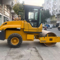 Compacteur routier mini XS65 de haute qualité, CE EPA, rouleau à tambour unique, chinois, 6 tonnes, rouleaux hydrauliques 6 tonnes