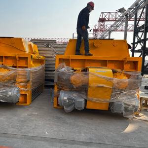 <span class=keywords><strong>Sicoma</strong></span> מותג 3 m3 פירי תאומים מערבל בטון אופקי עבור צמחים ערבוב צמחים - Product Image 4