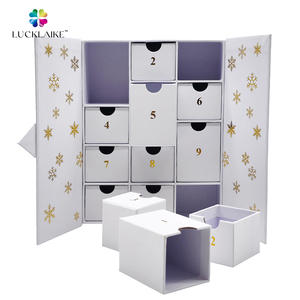 <span class=keywords><strong>Fsc</strong></span> Trang Điểm Vẻ Đẹp Bí Ẩn Đếm Ngược Mù Ngăn Kéo Hộp 12 Ngày Rỗng Các Tông Quà Tặng Bao Bì Advent Lịch Hộp Tùy Chỉnh - Product Image 3