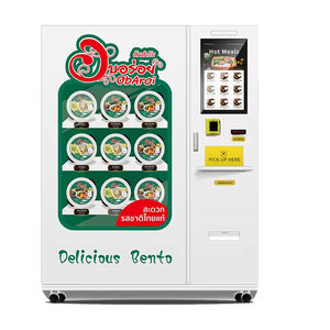 Máquina Expendedora de batidos de proteínas italianas, máquina expendedora de ensaladas con elevador combinado de cinta transportadora - Product Image 3